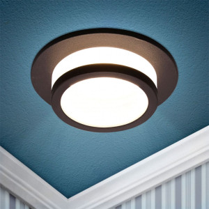 Светильник точечный Эра KL89 Б0054357 BK MR16/GU5.3 черный