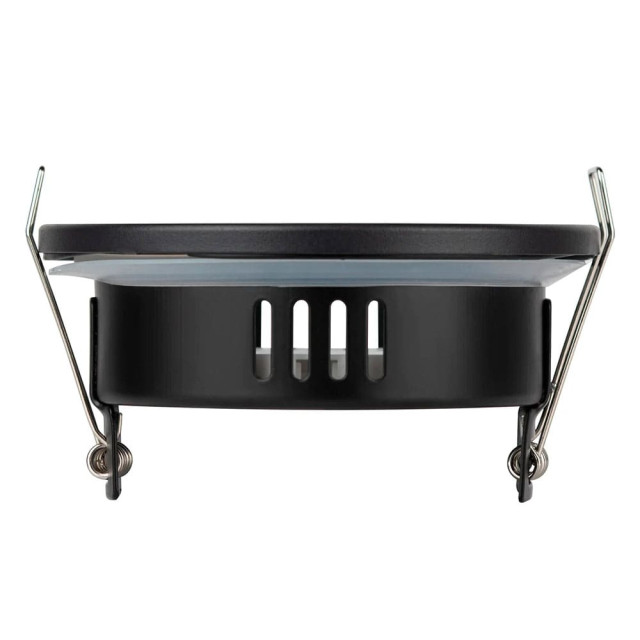 Светильник встраиваемый Эра KL95 Б0055812 SBK GX53 IP44 110*55 мм влагозащищенный черный