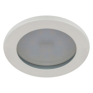 Светильник встраиваемый Эра KL95 WH GX53 IP44 110*55 мм влагозащищенный белый