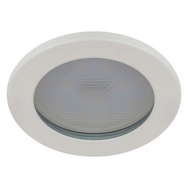 Светильник встраиваемый Эра KL95 WH GX53 IP44 110*55 мм влагозащищенный белый