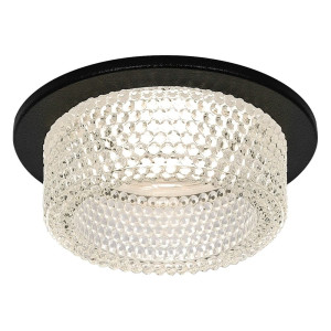 Светильник точечный Эра DK109 Б0058417 BK/CL MR16 GU5.3 акрил прозрачный черный