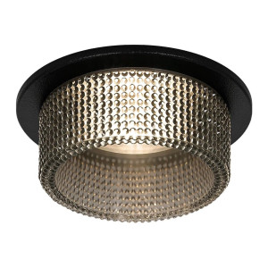 Светильник точечный Эра DK109 Б0058420 BK/GR MR16 GU5.3 акрил серый черный