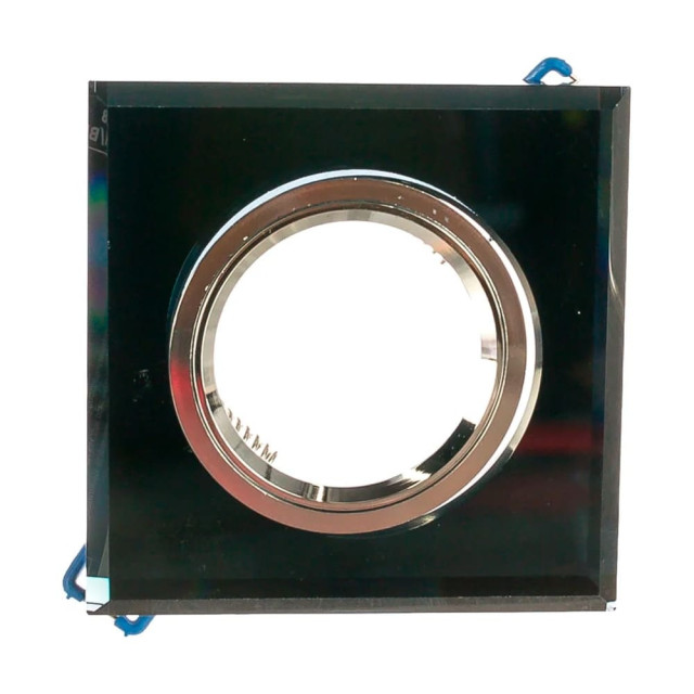 Светильник точечный Эра DK8 C0043792 CH/BK MR16 12V/220V 50W акрил серый черный