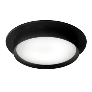 Светильник встраиваемый TruEnergy Nova 21261 с матовым рассеивателем под лампу GX53 черный