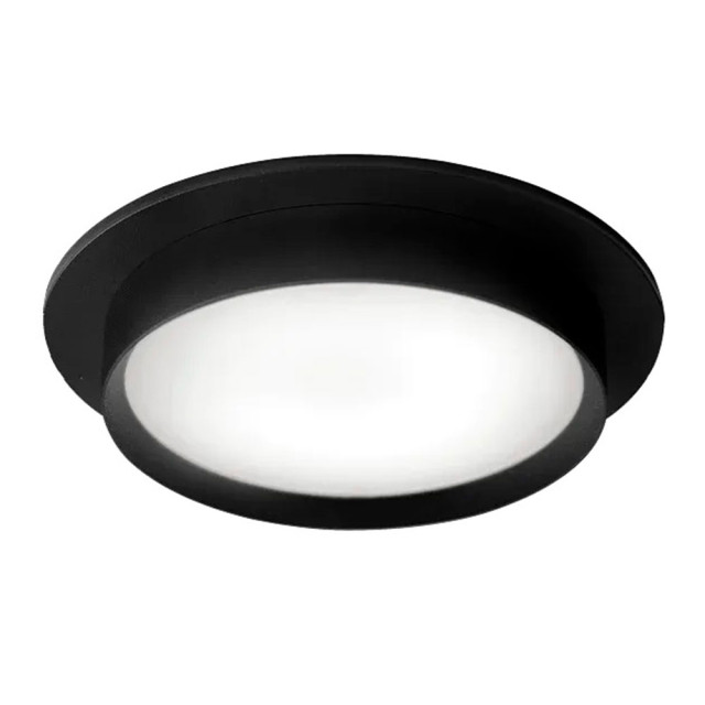 Светильник встраиваемый TruEnergy Nova 21261 с матовым рассеивателем под лампу GX53 черный