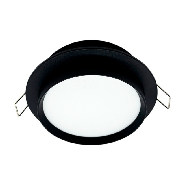 Светильник встраиваемый TruEnergy Nova 21261 с матовым рассеивателем под лампу GX53 черный