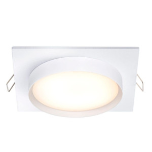 Светильник встраиваемый TruEnergy Nova 21262 с матовым кольцом под лампу GX53 белый