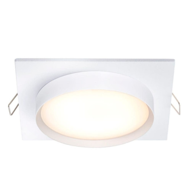 Светильник встраиваемый TruEnergy Nova 21262 с матовым кольцом под лампу GX53 белый