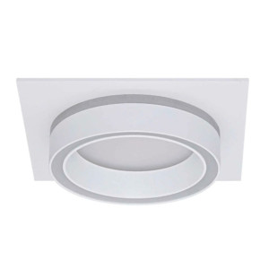 Светильник встраиваемый TruEnergy Nova 21248 с матовым кольцом под лампу GX53 белый