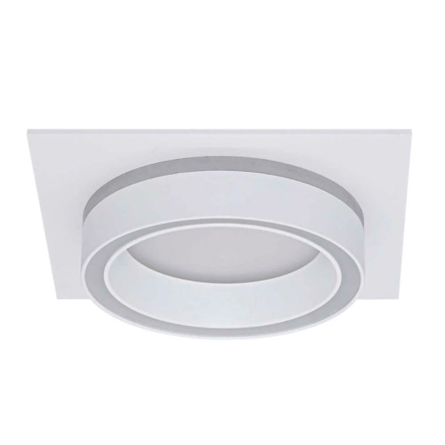 Светильник встраиваемый TruEnergy Nova 21248 с матовым кольцом под лампу GX53 белый
