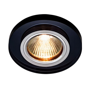 Светильник потолочный Max Light Crystal 65 Black ограненное стекло МR16 черный