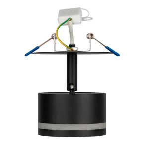 Светильник точечный Эра DK114 Б0059790 BK под лампу GX53 черный