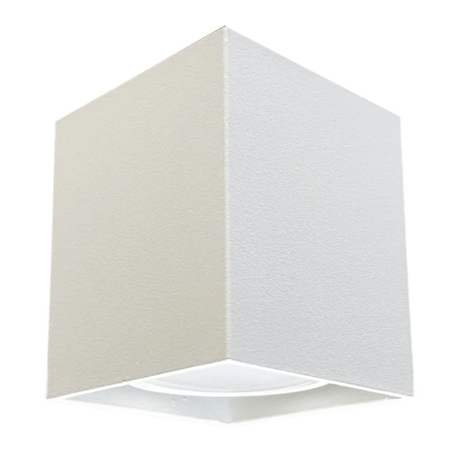 Светильник накладной TruEnergy Modern 21351 под лампу GU10 алюминий квадрат белый