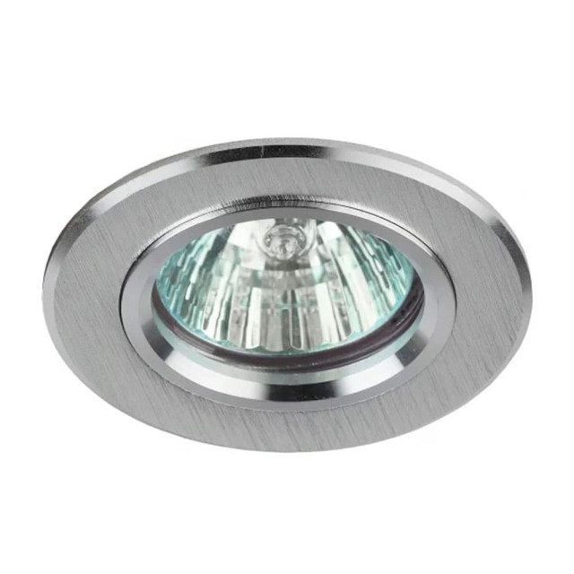 Светильник точечный Эра KL58 Б0017256 SL MR16 12V 50W 77 мм литой алюминевый серебро