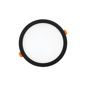 Светильник TruEnergy Light Premium 10725 ультратонкий со встроенным трансформатором круг 8W 4000K пластик черный