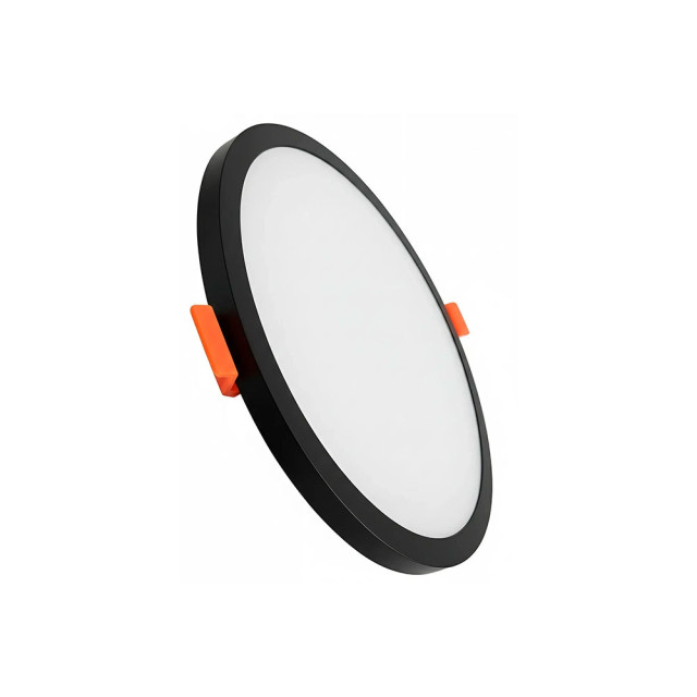 Светильник TruEnergy Light Premium 10725 ультратонкий со встроенным трансформатором круг 8W 4000K пластик черный