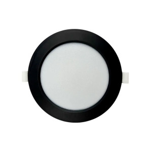 Светильник TruEnergy Fit 10088 круг 9W 4000K IP20 пластик ультратонкий черный