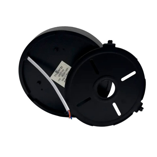 Светильник накладной TruEnergy Aura 11164 15W 4000K круг IP20 пластик черный