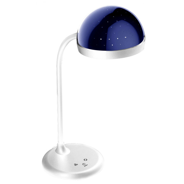 Светильник настольный Camelion KD-828 C01 LED сенсорный регулировка яркости RGB белый