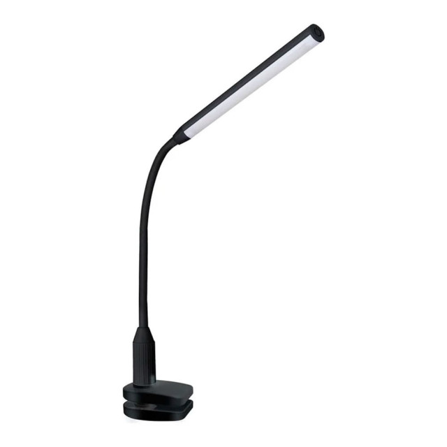 Светильник настольный Camelion KD-793 C02 LED сенсорное включение зажим-струбцина черный