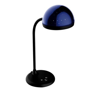 Светильник настольный Camelion KD-828 C02 LED Звездное небо сенсорная регулировка яркости RGB черный