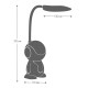Светильник настольный Camelion KD-858 C01 LED сенсорная регулировка яркости белый/серый