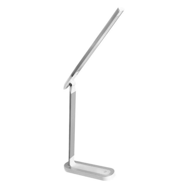 Светильник настольный Camelion KD-845 C03 LED сенсорная регулировка яркости серебро/белый