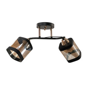 Светильник Айтин-Про НПБ 02-2*60-101 9079/2 черный/золото