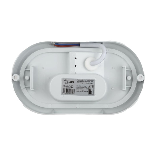 Светильник ЖКХ Эра SPB-202-0-65K-012 Б0047622 200 мм овал