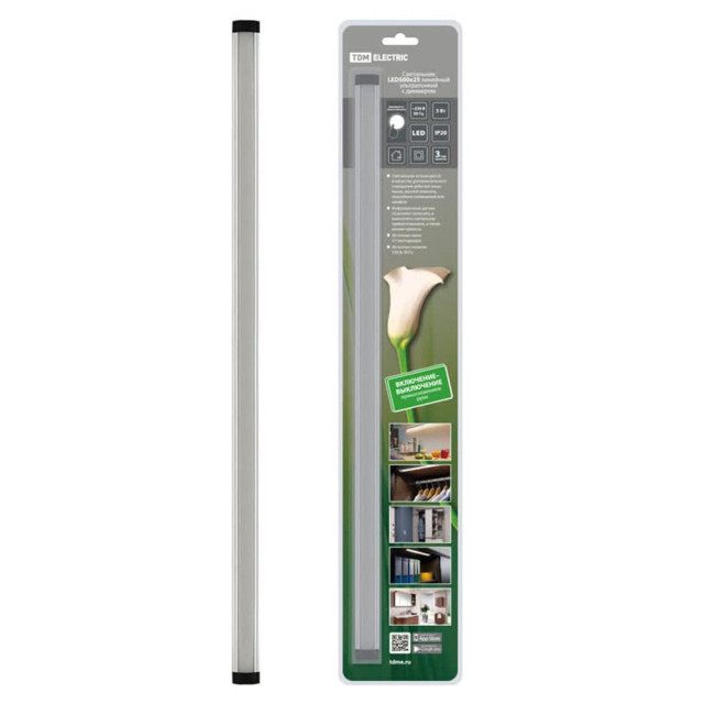 Светильник TDM Electric SQ0329-3610 LED500*25 линейный ультратонкий IR-сенсор
