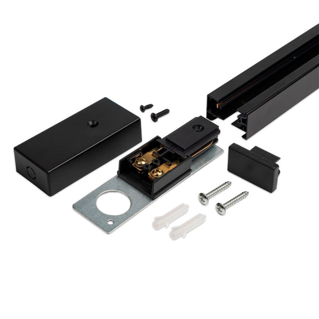 Шинопровод Jazzway PTR 1M-BL черный 1 м