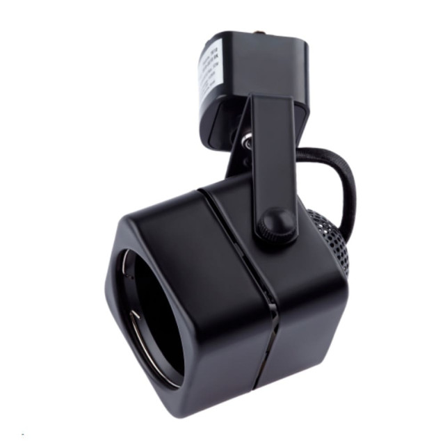 Светильник трековый Эра TR50-GU10 Б0054168 BK MR16 однофазный черный