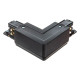 Коннектор Эра STR-30-B-CN-LE Б0049722 типа LE угловой наружный для трехфазного шинопровода черный