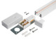 Шинопровод Jazzway PTR/R 2M-WH встраиваемый белый 2 м