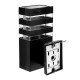 Светильник Luazon Lighting Стиль настенный 1*E27*60 Вт пластик вверх черный