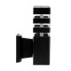 Светильник Luazon Lighting Стиль настенный 1*E27*60 Вт пластик вверх черный