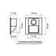 Светильник для ступеней Jazzway PWS/R S8686 2w 4000K White IP20 Sensor с датчиком движения