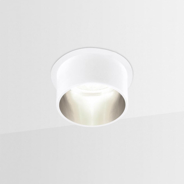 Светильник встраиваемый Ambrella Techno Spot TN200 WH/CH GU5.3 68*55 мм белый/хром