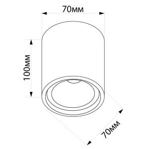 Светильник потолочный Feron ML175 32634 MR16 35W 220V белый хром