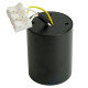Светильник потолочный Feron ML177 40513 MR16 35W 230V черный с клеммой в комплекте