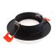 Светильник потолочный REV Ritter Celle 52051 1 RDS-98MR16-SB 98*45 мм черный