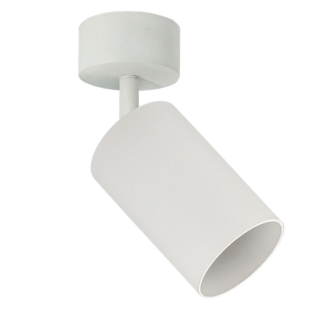 Светильник накладной Max Light Cast 85 White GU10 алюминиевое литье круглый белый