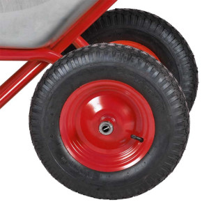 Тачка строительная Skiper 2*125