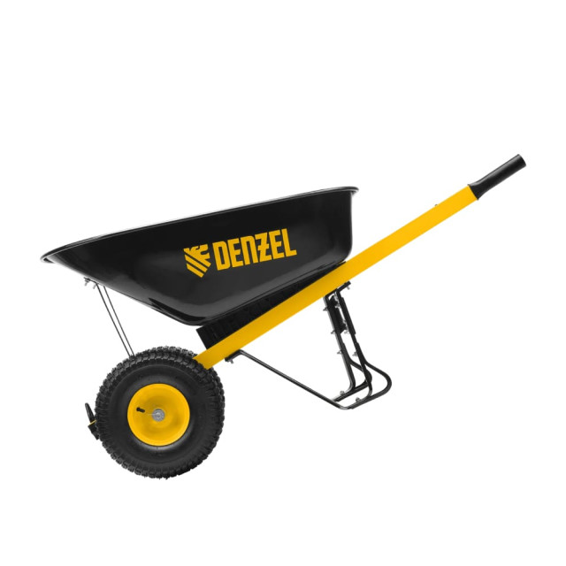 Тачка строительная Denzel 69000 усиленная двухколесная