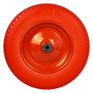 Колесо для тачки Skiper 3.25-8 PU 20*80 мм