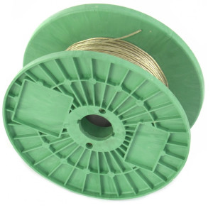 Трос металлополимерный Сибртех 47630 ПР-4.0 прозрачный