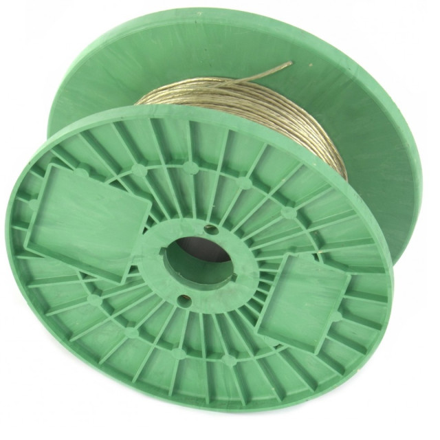 Трос металлополимерный Сибртех 47630 ПР-4.0 прозрачный