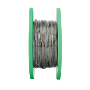 Трос металлополимерный Сибртех 47626 ПР-2.5 прозрачный