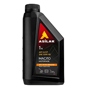 Масло моторное Asilak 10W-40 ASX5010-6 полусинтетическое четырехтактное 1 л