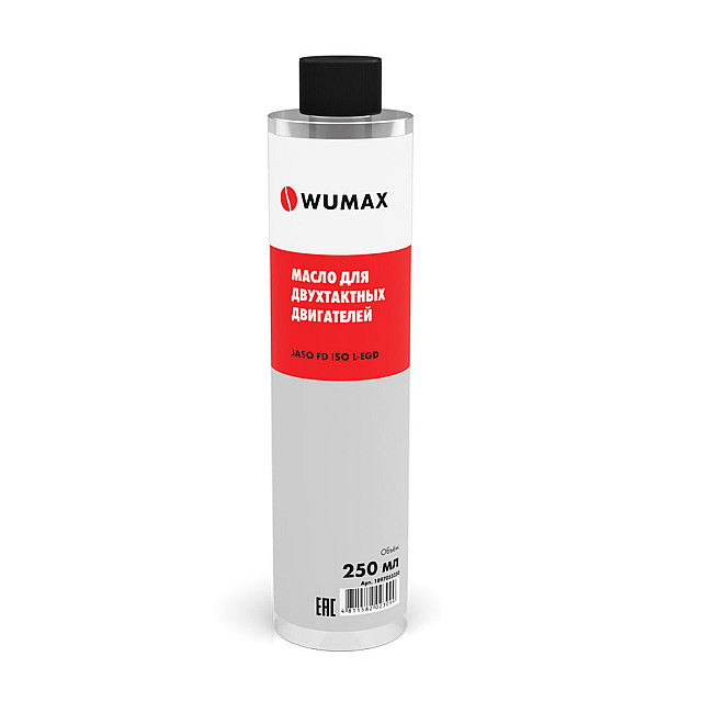 Масло Wumax JASO FD ISO L-EGD для двухтактных двигателей 250 мл
